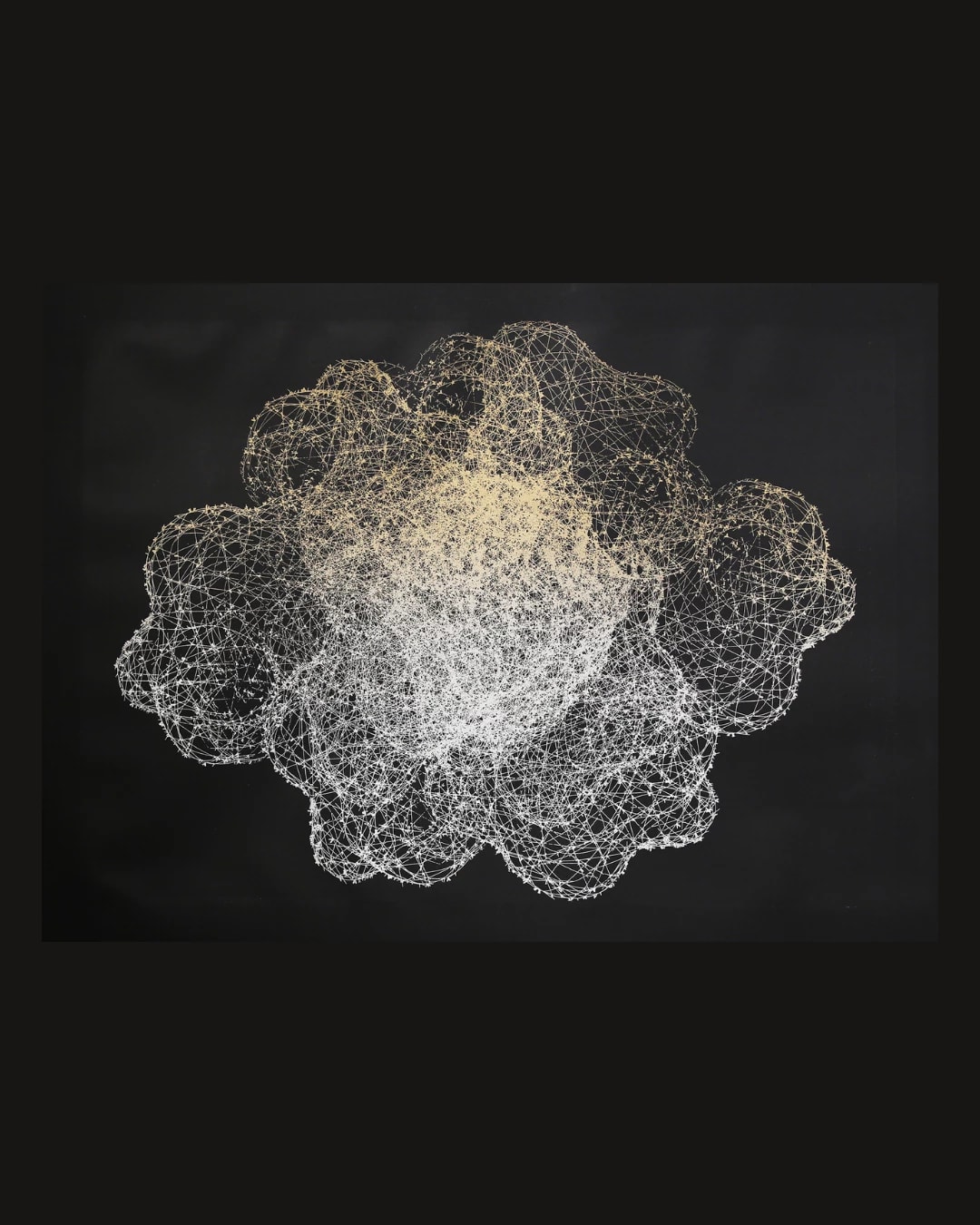 Mina Kim, Atomic Flower III, 2024, LIthography, 24" x 18"