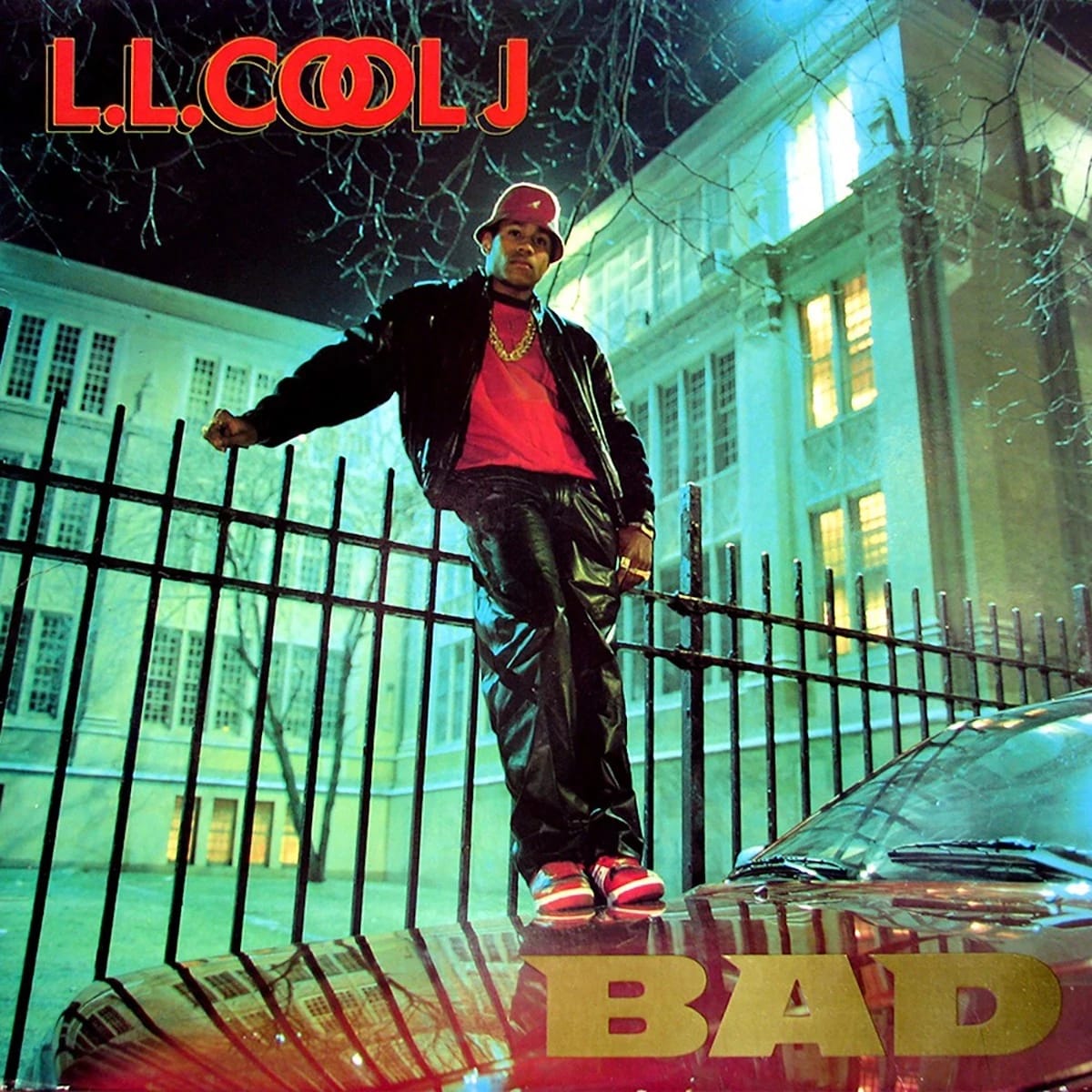 Eric Haze, L.L. Cool J, Bad, album cover design by Eric Haze, 1987.