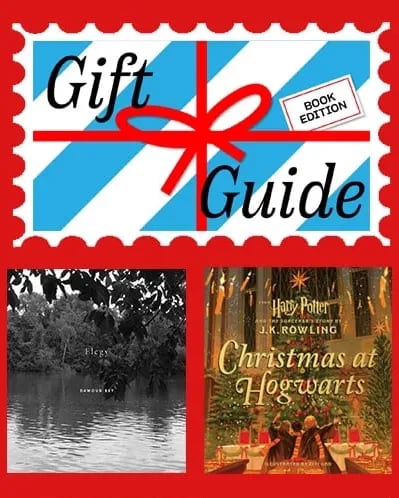 Collage of book covers and the words "Gift Guide Book Edition"