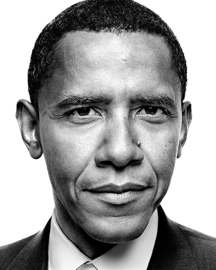 portrait of Barack Obama