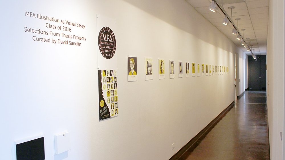 MFA Illustration as Visual Essay Thesis Exhibition April 30 May 19