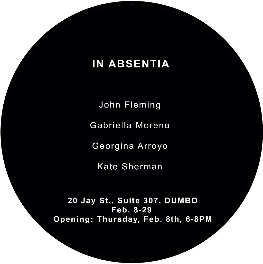 Gabriella Moreno in the exhibitions “In Absentia” at the New York ...