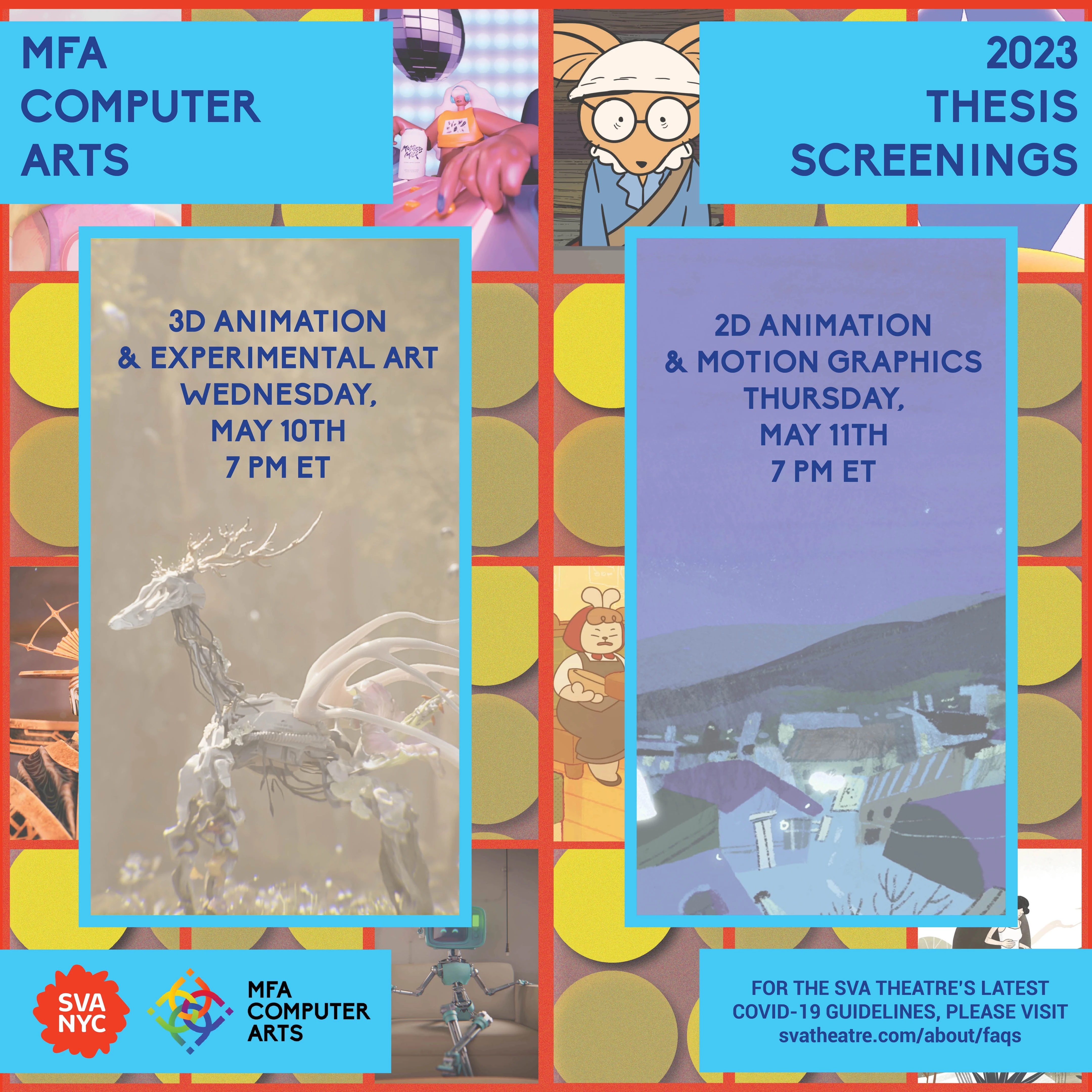MFA Computer Arts Thesis Screenings May 10 11, 2023 Events and