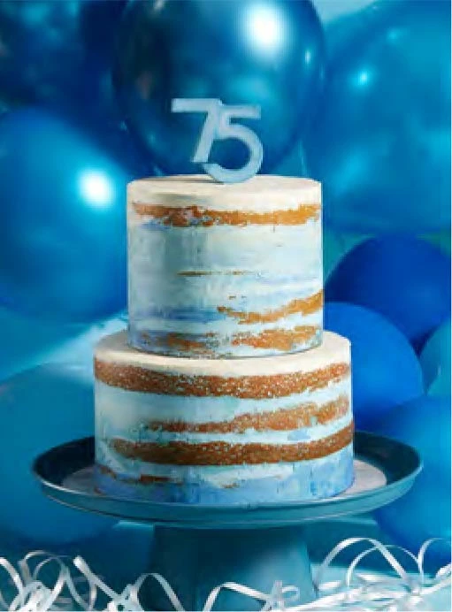 75th Cake Celebration Number White Photo Background And Picture For Free  Download - Pngtree